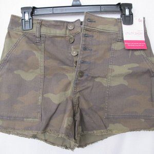 NEW So Juniors High Rise Utility Shorts - Size 5/27